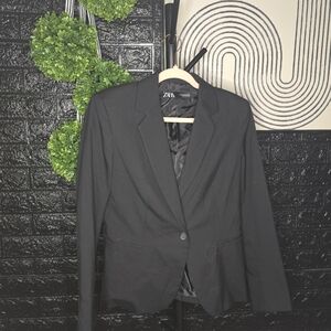 Zara Elegant Black Blazer